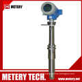 Insertion type flowmeters battery powered for metal and plastic pipes